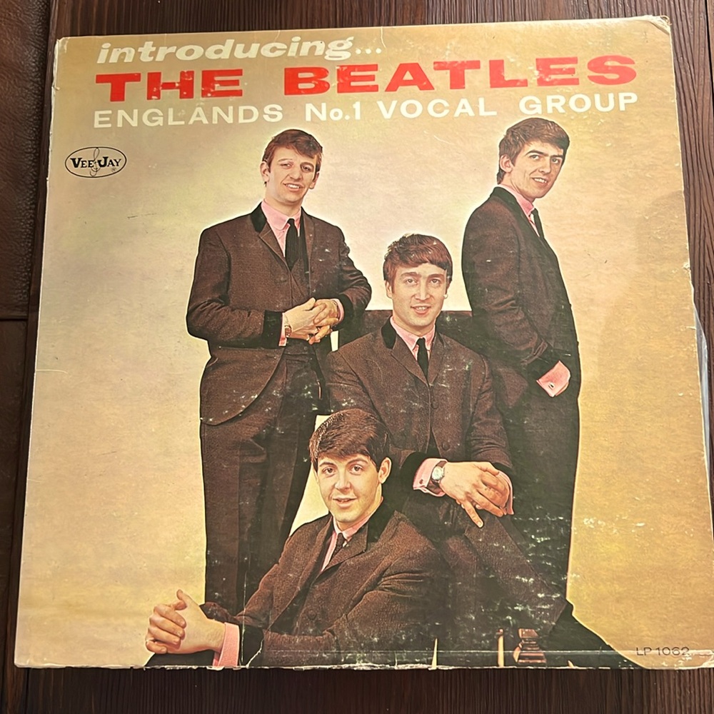 Vinyl Album | BEATLES ~ INTRODUCING THE BEATLES LP (1964) II VEEJAY VJLP 1062